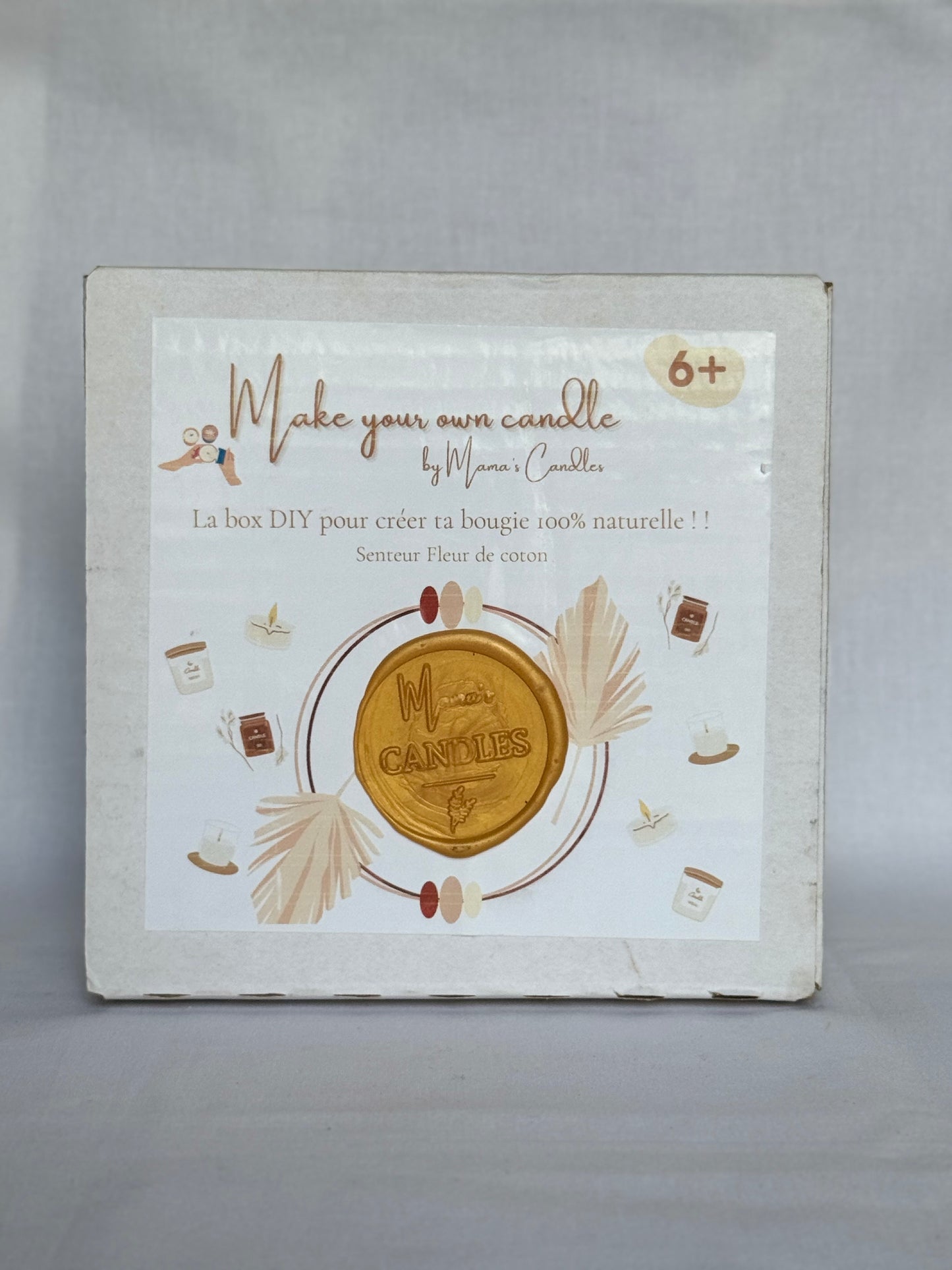 Box DIY " MAKE YOUR OWN CANDLE "